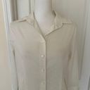 W By Worth Worth Woman’s White Polka Dot Solid Cotton Top, Sz S.  Photo 1