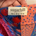 Modcloth Sugarhill Brighton  Petal Perfect Floral Tie-Shoulder top size 10 Photo 5