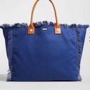 Melissa  odabash navy canvas tote bag Photo 7