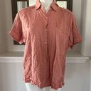 Max Studio  Top Collared Button Down Rose Solid Shirt Size XS NWT $78.00 Photo 4