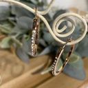 Swavorski Swarovski Rose Gold-tone Plated Hoop NWOT Earrings Photo 1