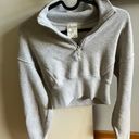 Aerie Gray Quarter Zip Photo 0