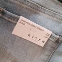 Risen  LA High Rise Crop Straight Jean's SIZE 15/32w Photo 5