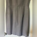 Banana Republic Grey Sheath Linen Dress size 8 Photo 2