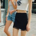 Brandy Melville Black Mini Skirt Photo 2