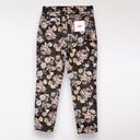 Celebrity Pink High Rise Mom Jeans Black Denim Floral Print Size 3 Photo 6