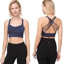 Lululemon  Free to Be Bra Wild Long Line Polar Lights Blue Light Support Size 10 Photo 1