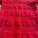 Mango Bodycon Red Mini Dress Photo 7