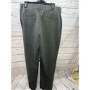 Liz Claiborne 1596- medium gray slacks nwt stretchy waist and flare legs. 
32 inc Photo 1