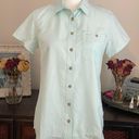 Orvis NWOT  Tech Chambray Short-Sleeved Work Shirt size Small Photo 2