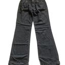 White House | Black Market Y2K  black denim boot cut jeans size 4 slacks w/pockets Photo 0