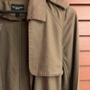 Walter Baker  New York Women’s Trench Coat Olive Green Size Small Photo 4