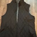 Black Cozy Vest Size M Photo 0