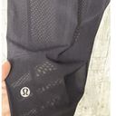 Lululemon  Sun Setter Jogger Black Flowy Jogger Pants • size 6 Photo 3