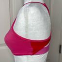 Outdoor Voices  Splash Racerback Swim Top (Fuchsia/Prickly Pear/Cherry) - Small Photo 4