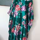 Vintage California Dynasty One size fits all floral mumu/ night gown Green Photo 0