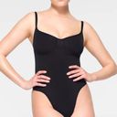 SKIMS NWOT  Seamless Sculpt Thong Body Suit Onyx Size 4X Photo 1