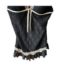 Linea Donatella  Blace Lace teddy nightie. Sz. XL Photo 2