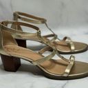 Jack Rogers  JULIA BLOCK HEEL
SANDAL Size 10 in Platinum Photo 9