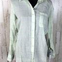 Treasure & Bond  Button Down Plaid Long Sleeve Top Photo 4