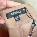 Missguided Tailored Co-Ord Shorts Camel Tan Size 6 NWT High Rise Neutral Minimalist Photo 5