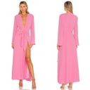 Camila Coelho 🆕  Millie Maxi Wrap Dress in Pink Sz XS Photo 8