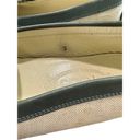 Tod's  canvas leather loafer penny oxford beige green size 9 Photo 8