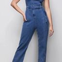 Good American  belted corset denim jumpsuit size 2 medium Photo 0