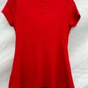 Banana Republic Red  Cowl Neck Cap Sleeve Top Photo 1