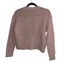 360 Cashmere NEW  Abbot Crew Neck Sweater in Adobe Pink Photo 2