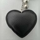 Heart Rhinestone Puffy Key | Cow print, Chain Purse Charm Handbag Accessory Black Photo 5