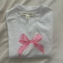 bow baby tee Size XS Photo 3
