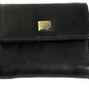 Liz Claiborne  Black Leather Small Wallet Photo 0