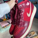 Nike Jordan 1 Mid “Red Quilted” Photo 0