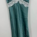 Vintage Y2K Cottagecore Slip Dress Size Large Lace V Neck Early 2000s Photo 3