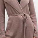 Barefoot Dreams  Womens CozyChic Lite Knit Waist Tie Cardigan Sweater Size XL Photo 0