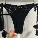 Tigerlily  black capri crochet bikini set Photo 3