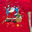 Holiday Time  Pullover Ugly Christmas Sweater Medium Vintage vtg 80s Jingle Bells Photo 1