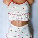 Boutique White & Red, Cherry, Pajama Set Photo 0