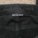 American Eagle  AEO Next Level Stretch Black Distressed Super Hi-Rise Jeggings 6 Photo 2