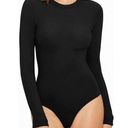 MANGOPOP NEW  Crew Neck Long Sleeve Top Bodysuit M Photo 0