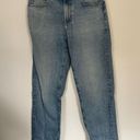 Uniqlo  Tapered Relaxed Fit High‎ Rise Straight Leg Denim Jeans Photo 0