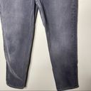 GRLFRND  The Helena washed Grey High-Rise Straight-Leg Jeans size 26 Photo 5