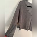 Urban Outfitters Out from under gray cropped sweater Photo 2