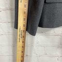 Rafaella  Womens Blazer Jacket Sz 10 Wool Line Solid Gray Career Office Button Photo 10