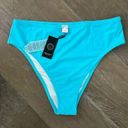 Relleciga NWT  Paris blue high waist bikini bottom large Photo 1
