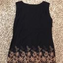 Karen Kane Y2K embroidered floral tank top Photo 11