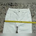 Loft  white jeans size 29/8 curvy ankle skinny Photo 2