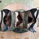 Coach  Vintage Campbell Signature Metallic Sparkle Tri-Compartment Hobo Bag EUC Photo 13