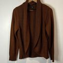 Apt. 9 Women’s |  Brown Ribbed Cardigan | Large Photo 1